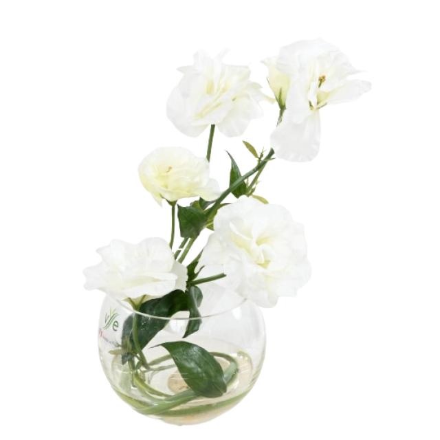 Centre de Table Artificiel Lisianthus