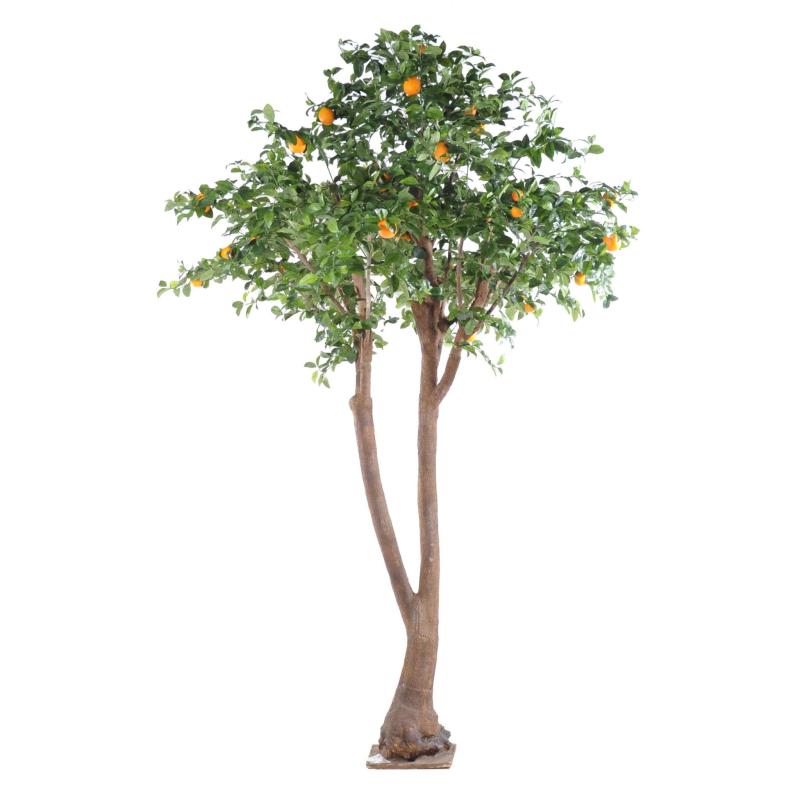 Oranger Artificiel Arbre Double