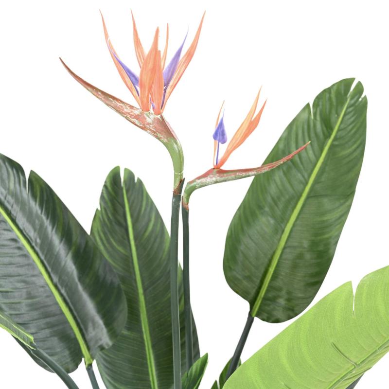 Strelitzia Artificiel 10f 2fl 120