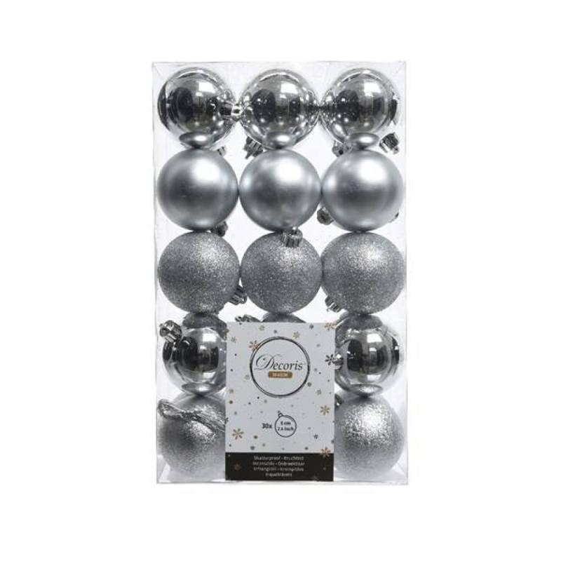 Boule Incassable Argent (boite de 30)