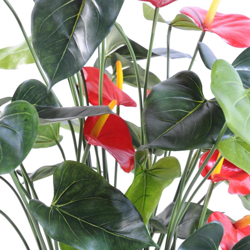 Anthurium Artificiel 13 Fleurs