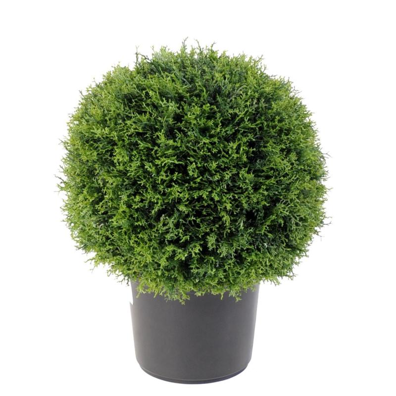 Cyprès Artificiel Boule Pot