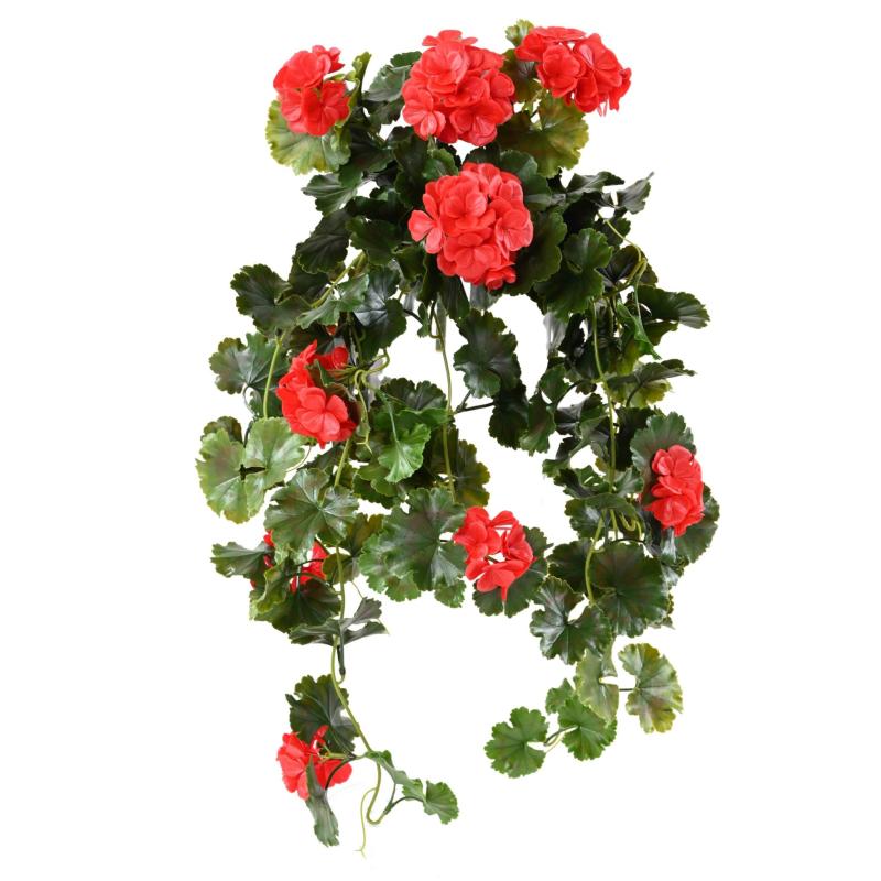 Geranium Artificiel Chute UV