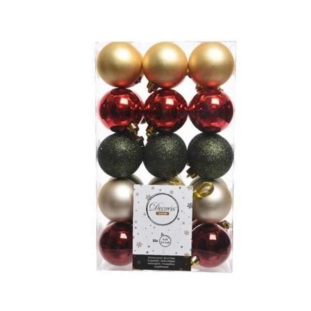 BOULE INCASSABLE ARGENT (boite de 30)
